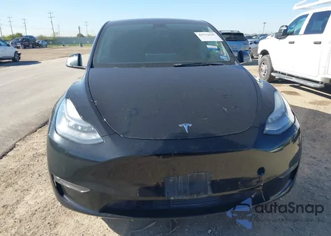2021 Tesla Model Y Long Range Dual Motor All-Wheel Drive из США, поврежденный, VIN 5YJYGDEE1MF196337